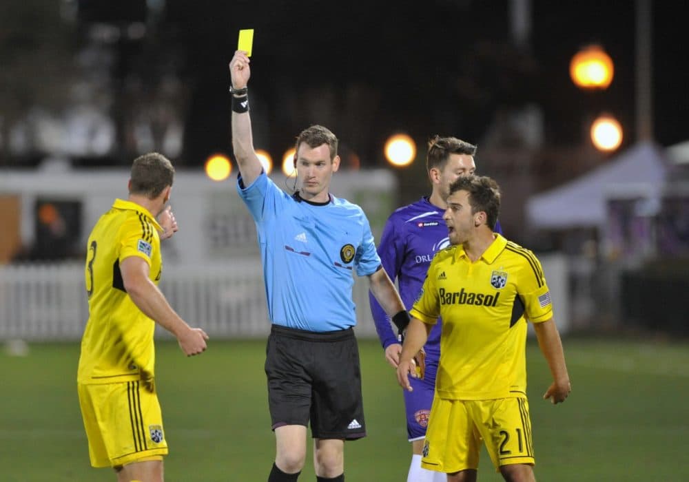 MLS referees united to form the Professional Soccer Referees Association. (Al Messerschmidt/Getty Images)