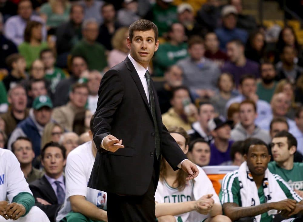 Celtics head coach Brad Stevens (Mary Schwalm/AP)