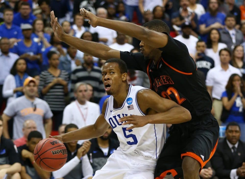 For Duke, the #3 seed has been unlucky. This time they lost to #14 Mercer. (Streeter Lecka/Getty Images)