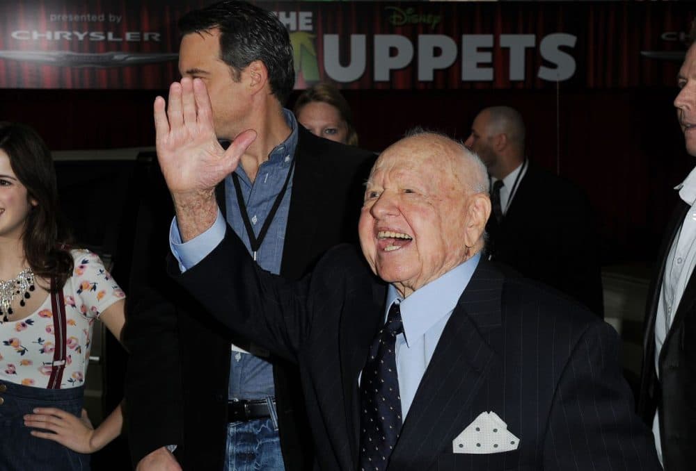 Mickey Rooney was nominated for four Academy Awards. (Katy Winn/AP)