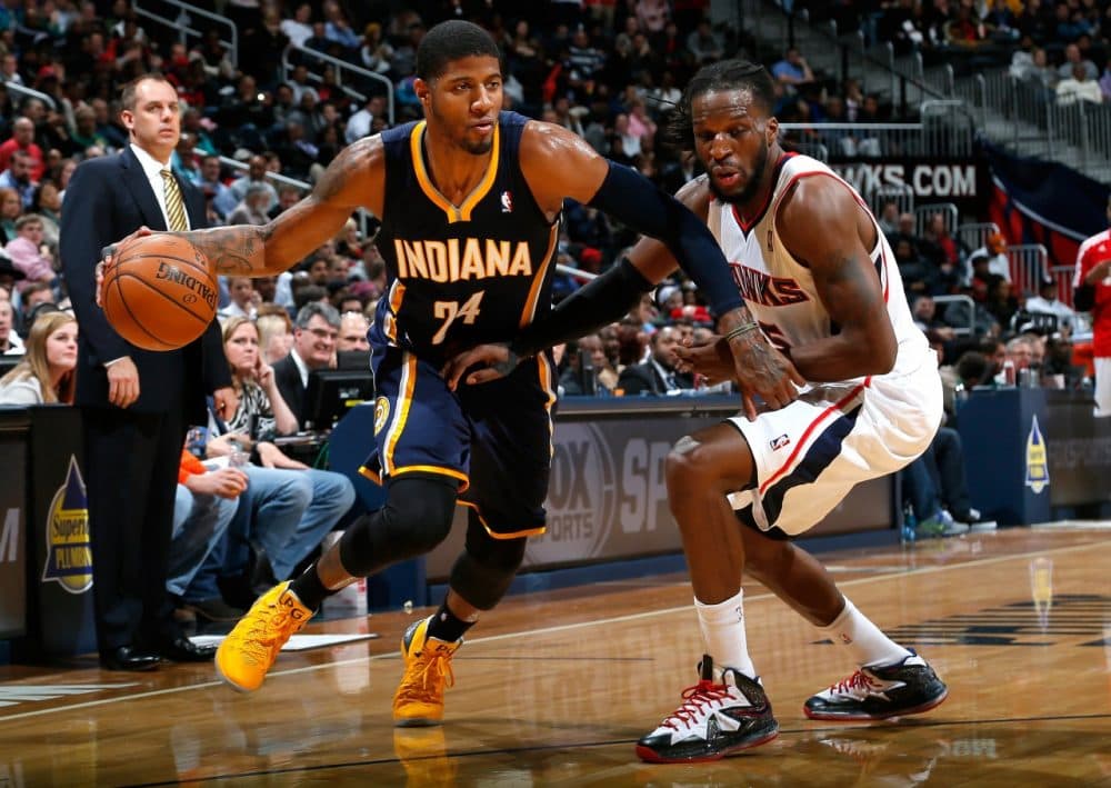 Paul George has been struggling to lead the Pacers. (Kevin C. Cox/Getty Images)