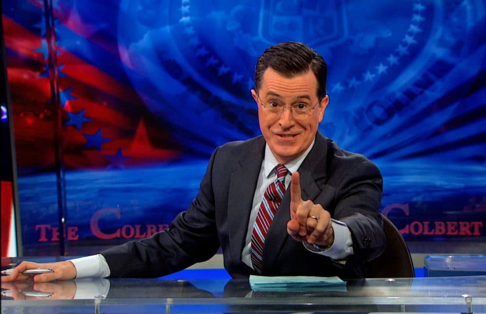 Stephen Colbert will leave his faux-conservative character behind when he succeeds David Letterman as host of the &quot;Late Show&quot; on CBS. (Comedy Central)