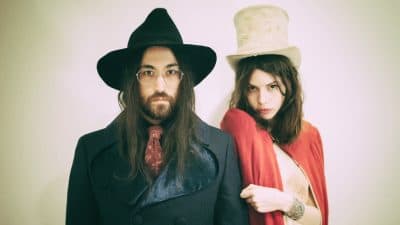 The band The Ghost of a Saber Tooth Tiger consists of Sean Lennon and his girlfriend and fellow musician Charlotte Kemp Muhl. (Courtesy of the artist)