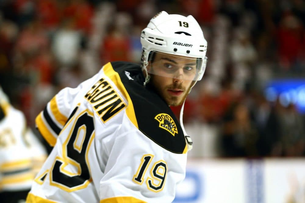 The quest for Tyler Seguin's athletic cup began on eBay. (Bruce Bennett/Getty Images)