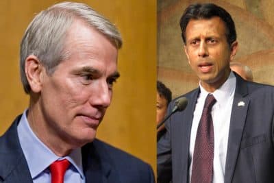 Sen. Rob Portman (R-OH) and Gov. Bobby Jindal (R-LA) are two leading voices in the Republican Party. (AP)