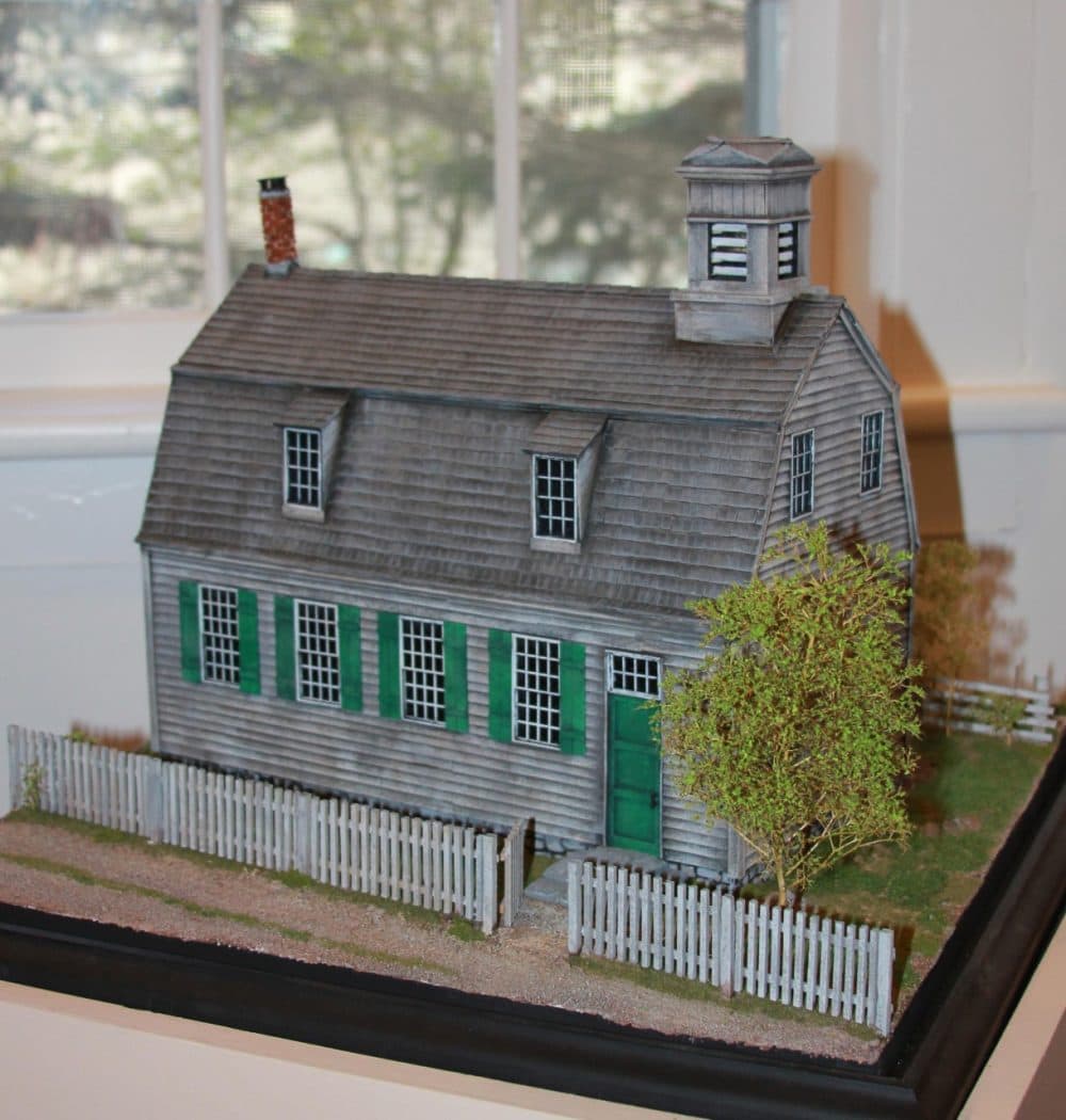 In 2010 the Cornwall Historical Society mounted an exhibition on the Foreign Mission School. It included this scale model of its &quot;Academy building.&quot; (Courtesy of the Cornwall Historical Society)