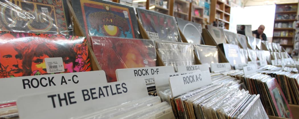 Stereo Jack's in Cambridge acts as a haven for music lovers and collectors alike. (Amy Gorel)