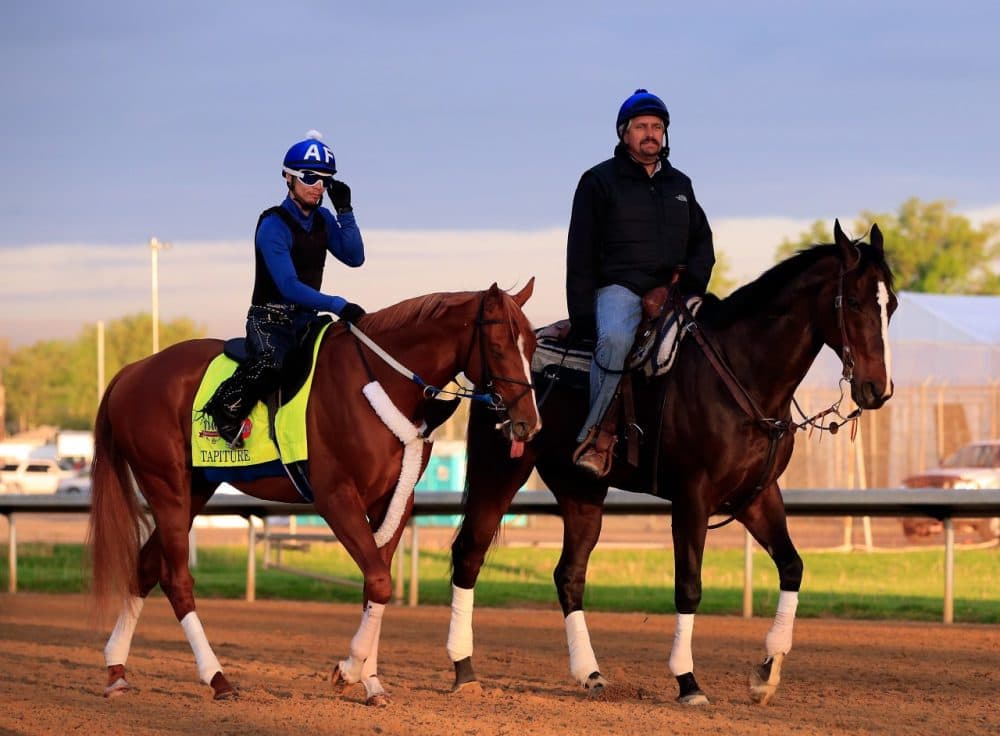 Steve Asmussen has been seen around the Kentucky Derby amid the controversial PETA video. (Jamie Squire/Getty Images)