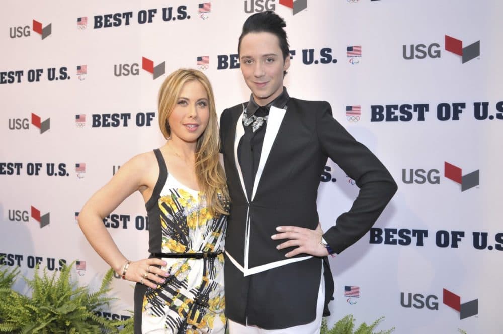 Tara Lipinski and Johnny Weir will be teamming up again to cover the fashion at the Kentucky Derby. (Kris Connor/Getty Images for the USOC)
