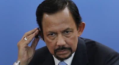 Sultan of Brunei Hassanal Bolkiah pictured at the APEC Leaders' Meeting in Vladivostok, Russia, Sept. 8, 2012. (Vincent Yu/AP)