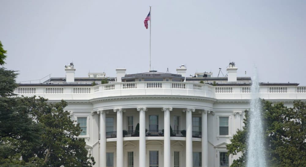 Clean energy is the latest issue to be sucked into the &quot;us-against-them&quot; vortex. In this photo, a bevy of solar panels blankets the roof of the White House, Friday, May 9, 2014. Technicians just finished installing the panels at the nation’s most famous address. (Pablo Martinez Monsivais/AP)