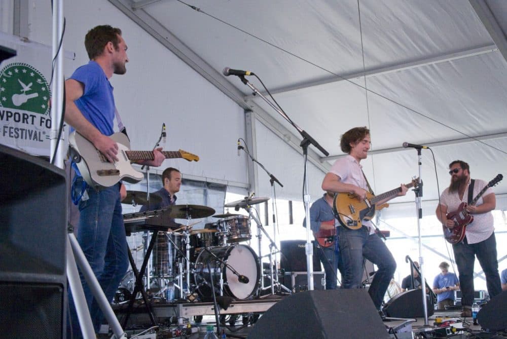 The Apache Relay performs at Newport Folk Festival. (WFUV/Flickr)
