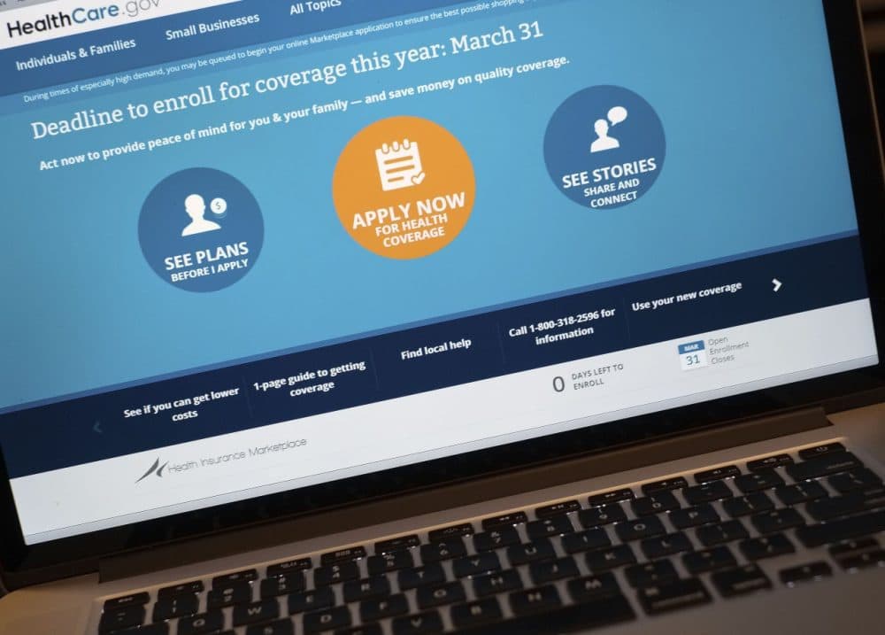The HealthCare.gov website is shown on a laptop in Washington, Monday, March 31, 2014.  (AP)