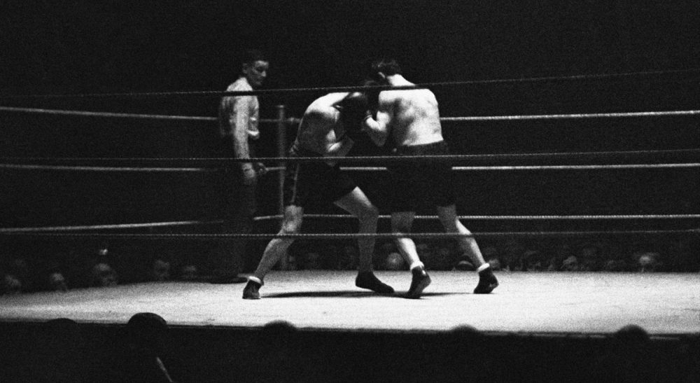 Theron Tingstad: &quot;While I don’t know if boxing was, on balance, the right thing to do for my mind and body, I do know that it was good for my soul.&quot; Pictured: A fight at the World Championships at  Albert Hall, London, on Feb. 18, 1930. (AP)