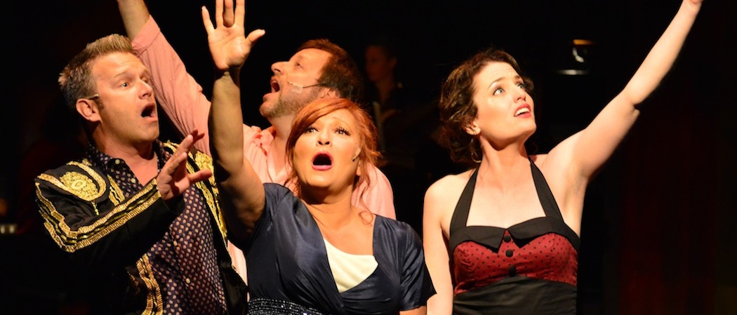 The cast of &quot;Jacques Brel Is Alive And Well And Living in Paris&quot; at the Gloucester Stage Company. (Gary Ng)