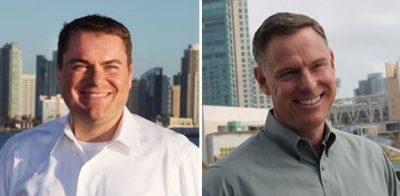 Freshman incumbent Democrat Scott Peters  (right) will face Republican Carl Demaio in November. (carldemaio.com / scottpeters.com)