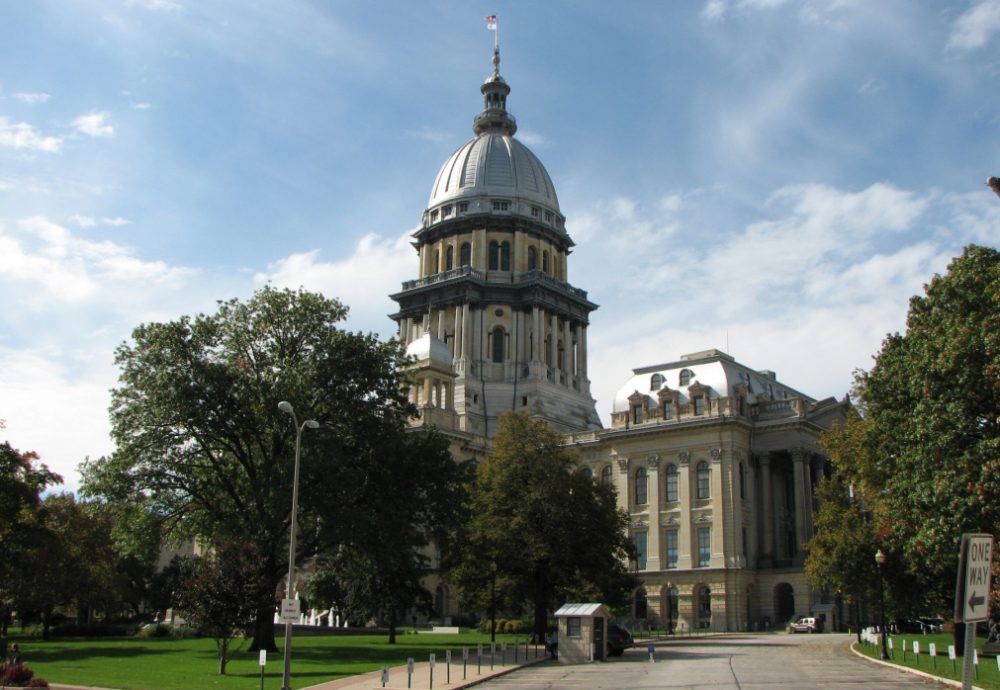 The Illinois Capitol Building is pictured in Springfield, Illinois, 2009. (pioneer98/Flickr)