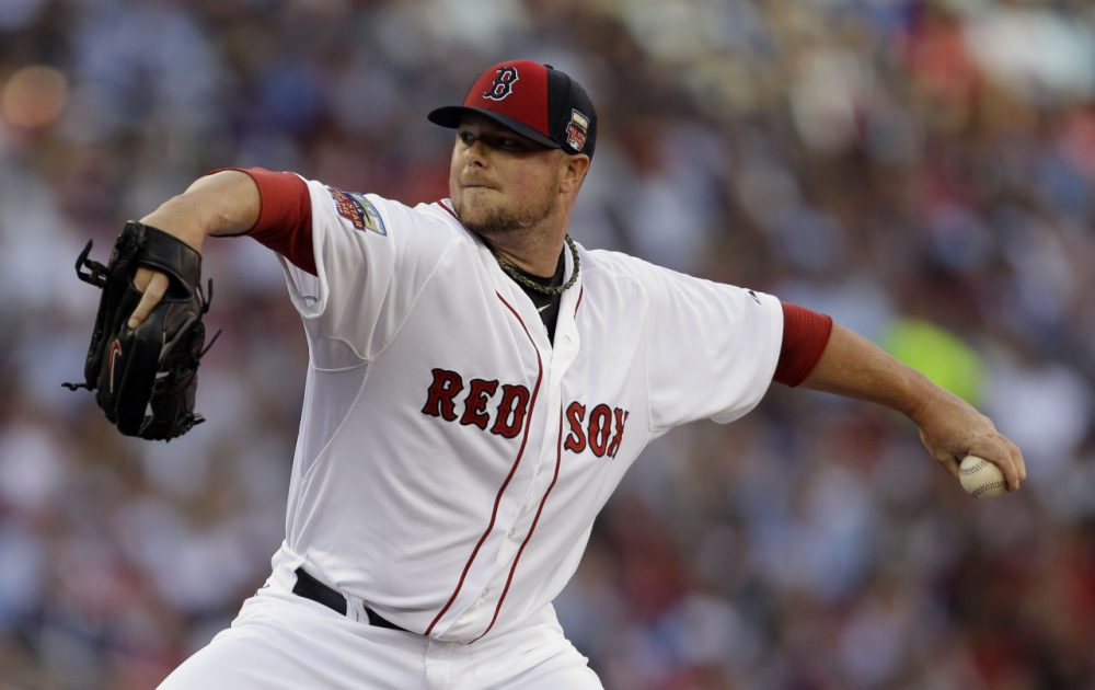 Jon LesterJon Lester was dealt by the Red Sox to Oakland at the trade deadline in July. ( Jeff Roberson/AP)