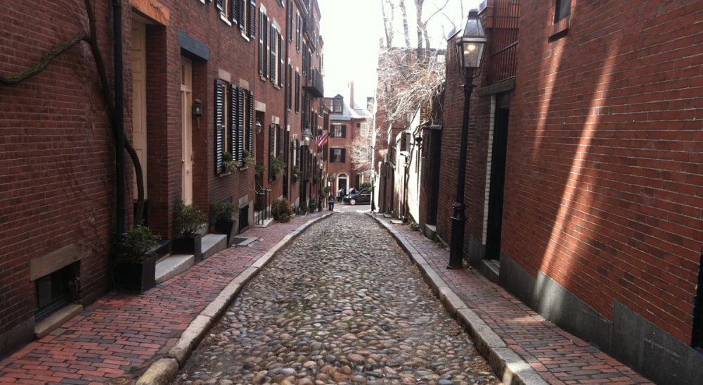 When residents of a historic neighborhood and the Americans with Disabilities Act collide. Pictured: A cobblestone side street in Boston's Beacon Hill.(c.gardner/Flickr)