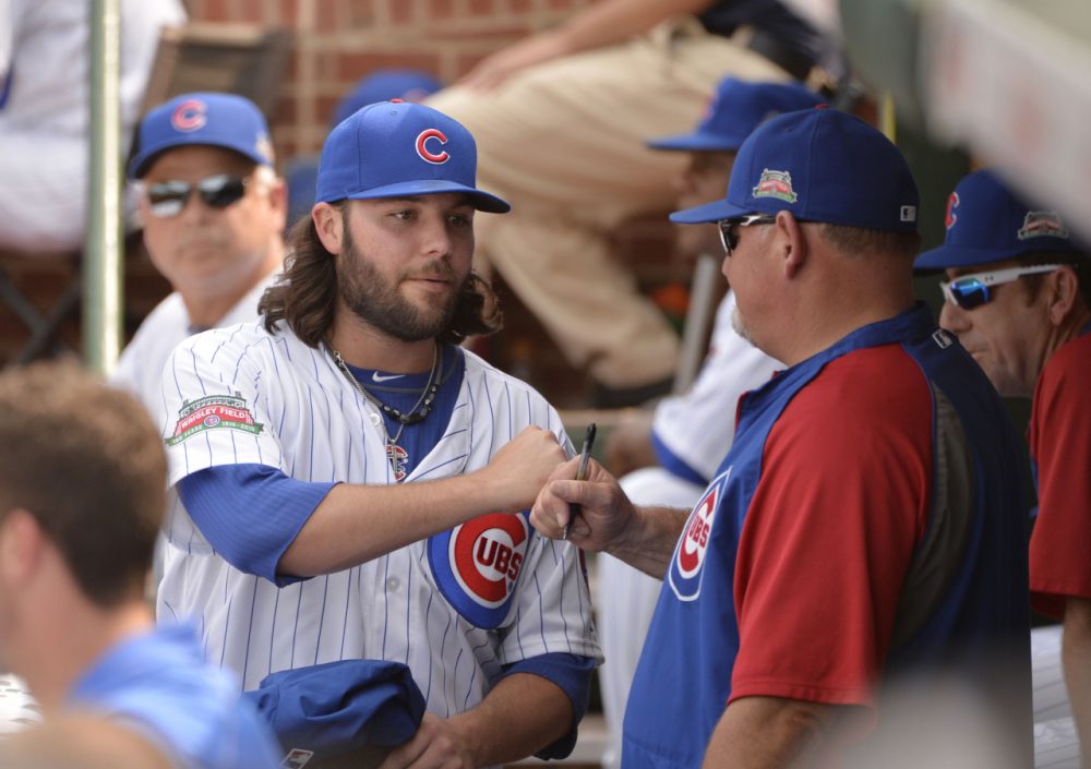 Chicago Cubs' relief pitcher James Russell was one of nearly 40 MLB players who said goodbye to their teams on Deadline Day. (Brian Kersey/Getty Images)