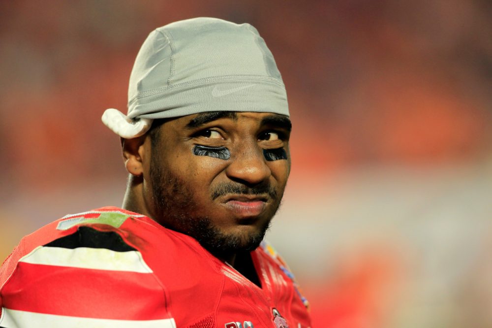 After being named the Big Ten Offensive Player of the Year in 2012 and 2013, Braxton Miller will miss the 2014 season with a shoulder injury. (Chris Trotman/Getty Images)