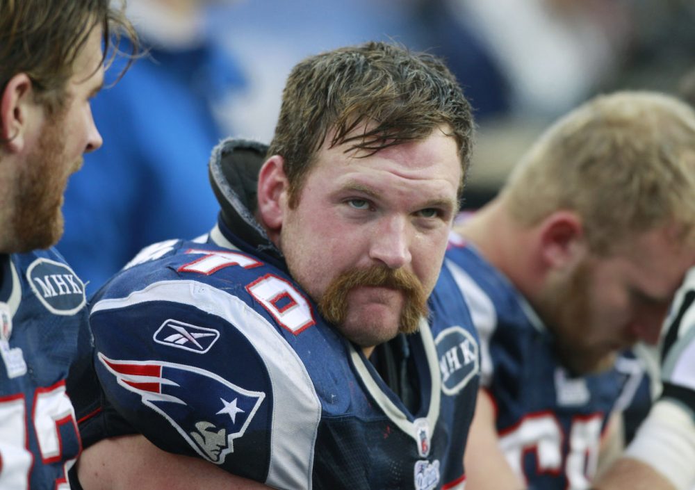 Logan Mankins has played with the Patriots for his entire nine-year career. (Elise Amendola/AP)