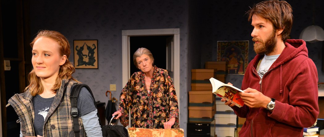 Sarah Oakes Muirhead, Nancy J. Carroll and Tom Rash in &quot;4000 Miles&quot; at Gloucester Stage Company. (Gary Ng)