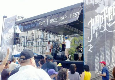 Rap Fest is a Christian rap outreach festival in the Bronx. This is its 21st year. (Steven Sanchez)