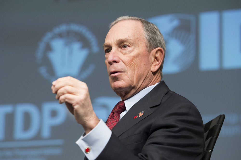 Michael Bloomberg, former mayor of New York City, is pictured at the annual Transforming Transportation conference in Washington, D.C. on January 18, 2013. (Ryan Rayburn/World Bank)
