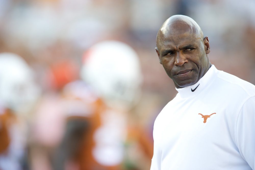 Charlie Strong will reportedly double the drug testing    (Cooper Neill/Getty Images)
