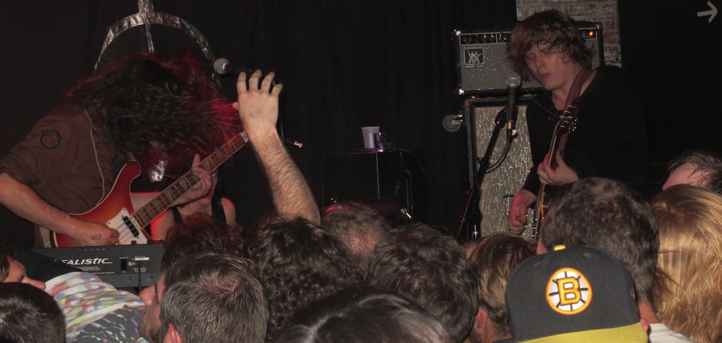Ty Segall performing at Great Scott. (Andrea Shea)
