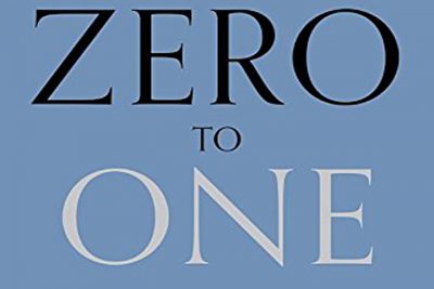 The cover of Peter Thiel's new book, &quot;Zero to One: Notes on Startups, or How To Build the Future.&quot; (Courtesy Crown Business)