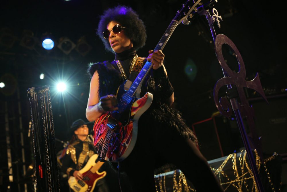 Prince has released a new, much-anticipated, album. Hes pictured here on Feb. 5, 2014 during a performance in London ahead of the album release. (3RDEYEGIRL NPG Records via AP)