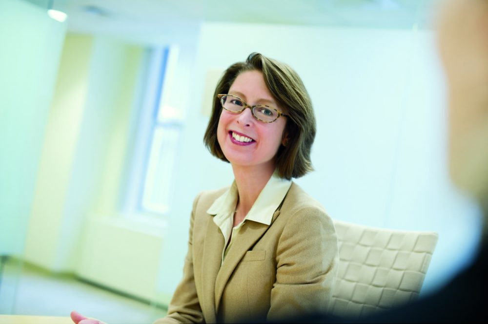 Abigail Johnson, the new CEO of FMR LLC. (Stuart Darsch/Courtesy of Fidelity)