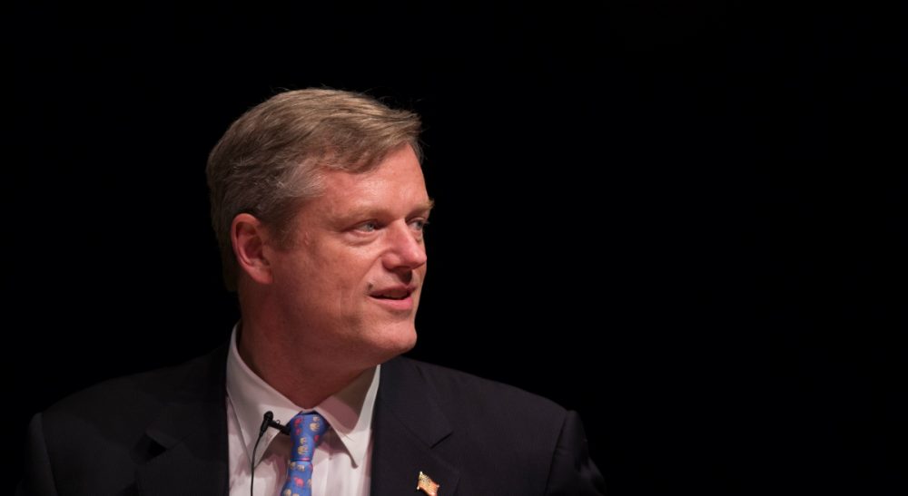 Eileen McNamara: &quot;It takes no small measure of nerve for a public official with a record of callous indifference to the plight of abused and neglected children to impugn the commitment of a woman who has spent her career championing their cause.&quot; Pictured: Republican gubernatorial nominee Charlie Baker. (Gretchen Ertl/AP)