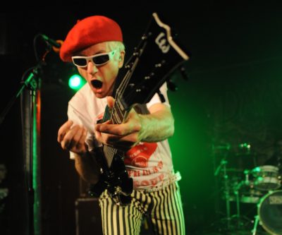 The Damned at Warehouse Aberdeen in May 2010 (Dod Morrison)