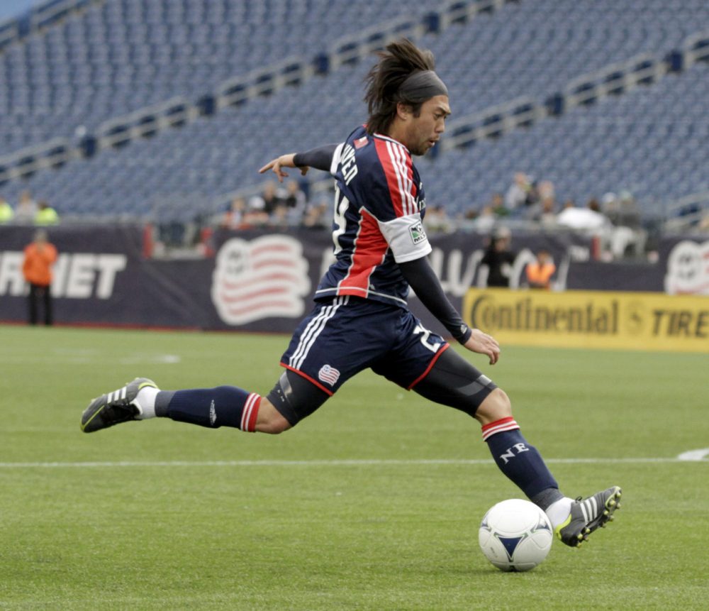 The New England Revolution is one of the top teams in MLS, but it doesn't draw enough fans to Foxborough to fill NFL-size Gillette Stadium. (Elise Amendola/AP)