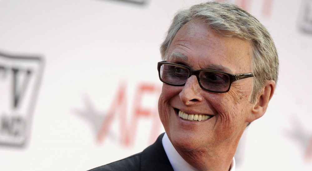 The late director Mike Nichols, recipient of the American Film Institute's Lifetime Achievement Award, on the red carpet outside the ceremony in Culver City, California, on June 26, 2010. (Chris Pizzello/AP)