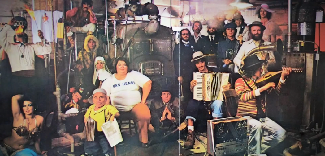 The cover of the 1975 version of &quot;The Basement Tapes.&quot; (Sony/YouTube)