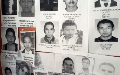 Photos of many of the “desaparecidos” — the “disappeared ones” (Courtesy of Norman Palomo)
