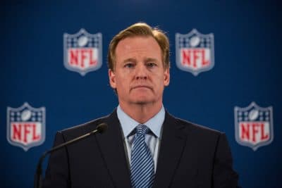 Off-field issues were a major issue in 2014 for the NFL and commissioner Roger Goodell, but the league maintained its immense popularity. (Andrew Burton/Getty Images)(Andrew Burton/Getty Images)