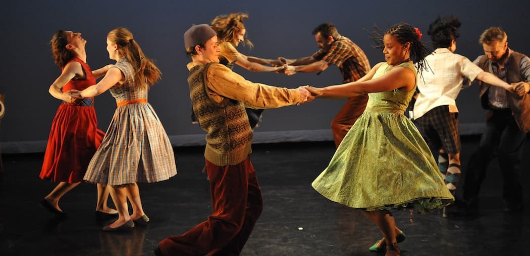 The Mark Morris Dance Group performs &quot;A Wooden Tree.&quot; (Stephanie Berger)