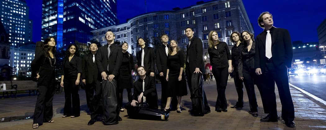 The 18-member orchestra in Boston in 2010. (Courtesy Yoon S. Byun)
