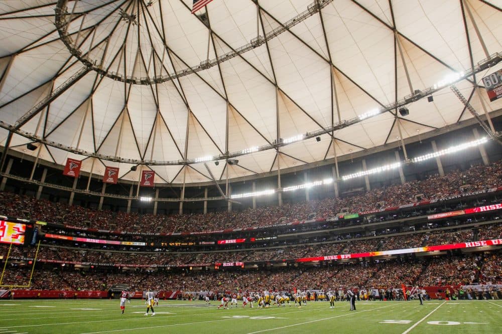 Falcons owner Arthur Blank admitted the team has been filling the Georgia Dome with artificial crowd noise. (Kevin C. Cox/Getty Images)