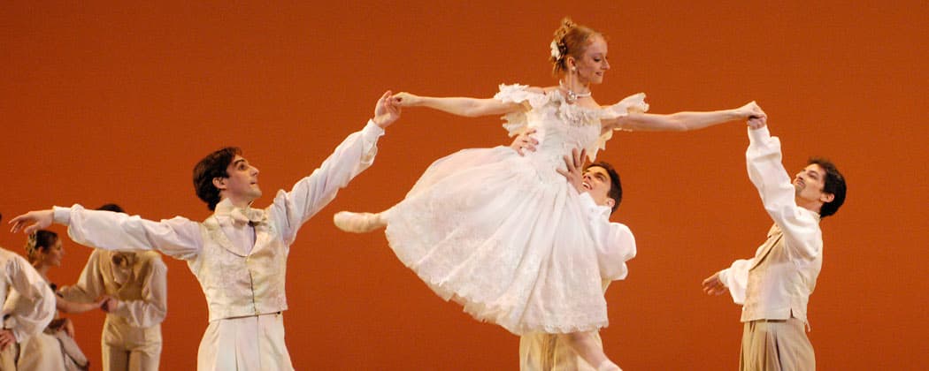 Boston Ballet in Val Caniparoli’s &quot;Lady of the Camellias.&quot; (Eric Antoniou)