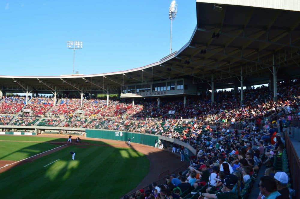 The Red Sox's minor league affiliate plans to leave McCoy Stadium in Pawtucket for a new ballpark in Worcester. (Matt Cloutier/Flickr)