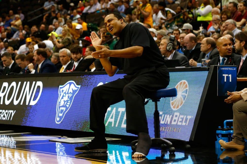 Georgia State head coach Ron Hunter found Thursday's game against Baylor so exciting that he fell out of his chair. But how did the rest of  Thursday's games rate against previous Madnesses of March? (Kevin C. Cox/Getty Images)