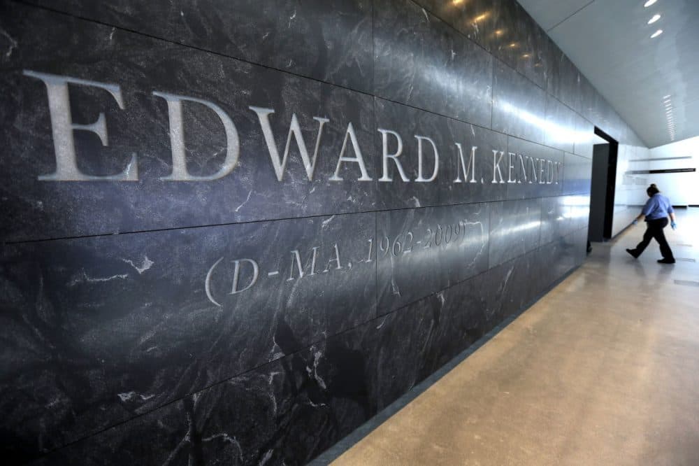The Edward M. Kennedy Institute in Boston is scheduled to be dedicated on Monday, March 30, 2015. (Steven Senne/AP)