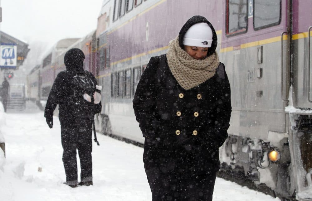 New England's harsh winter crippled the MBTA this year. (Bill Sikes/AP)