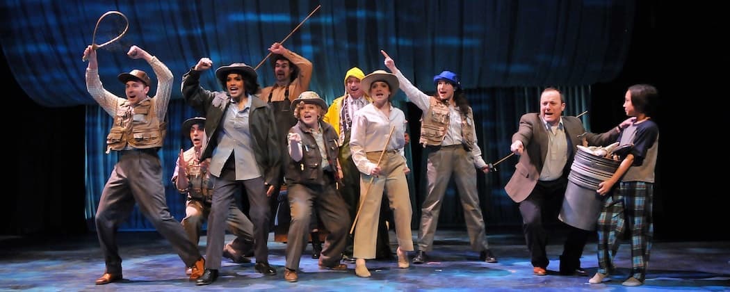 The cast of &quot;Big Fish&quot; at SpeakEasy Stage Company. (Craig Bailey/Perspective Photo)